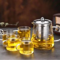 Théière en Verre avec Infuseur 450ML - 1.3L - vue 2