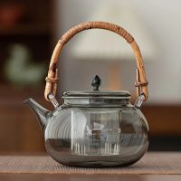 Théière en Verre Coloré Ronde 1L - vue 2