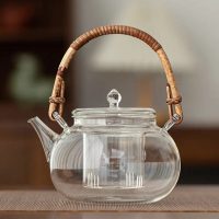 Théière en Verre Coloré Ronde 1L - vue 4