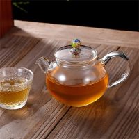 Théière en Verre Couvercle Vintage 200ml - vue 2