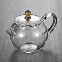 Théière en Verre Couvercle Vintage 200ml - vue 3
