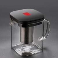 Théière en Verre Cube 600ML - 1L - vue 2