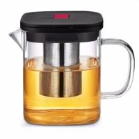 Théière en Verre Cube 600ML - 1L - vue 4