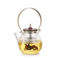 Théière en Verre Design en Poire 1L - vue 2