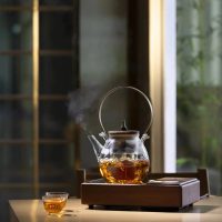 Théière en Verre Design en Poire 1L - vue 3