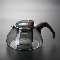 theiere-en-verre-design-et-minimaliste-en-bois-600ml-106052376 Théière en Verre Design et minimaliste en bois 600ML