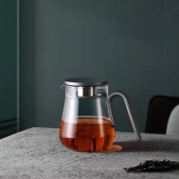 Théière en Verre Design Minimaliste 600ml - vue 2
