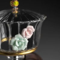 Théière en Verre Originale Petit Bouddha 300ML - vue 4