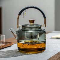 Théière en Verre Retro Design 1L