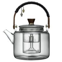 Théière en Verre Retro Design 1L - vue 2