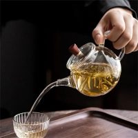 Théière en Verre Ronde et Petite 200ml - vue 3