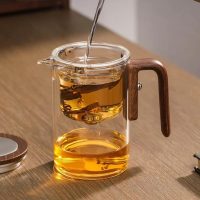 Théière en Verre Scandinave Elegante 600ml - vue 2