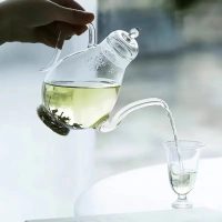 Théière en Verre Simple en forme de poire 700ml - vue 4