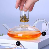 Théière Européenne en Verre avec Infuseur 800ML - vue 2