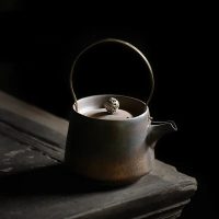 Théière Japonaise Ancienne en Céramique 210ml - vue 3