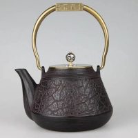 Théière Japonaise Ancienne en Fonte 1.3L - vue 2