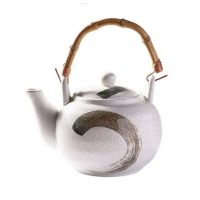 Théière Japonaise en Céramique Blanche 700ML - vue 2