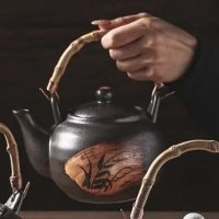 Théière Japonaise en Céramique Brindilles 700ML