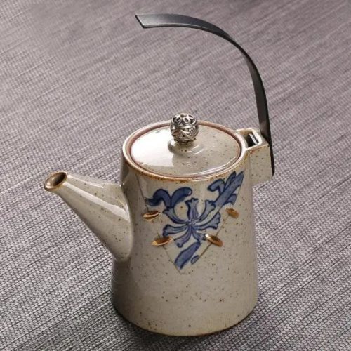 theiere-japonaise-en-ceramique-haute-design-beige-300ml-1665505762 Théière Japonaise en Céramique Haute Design Beige 300ML