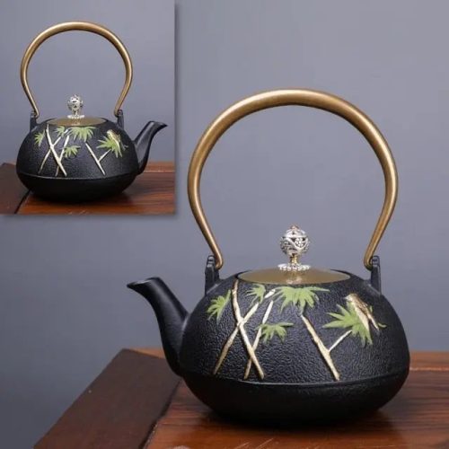 theiere-japonaise-en-fonte-bambous-1.2l-1665511119 Théière Japonaise en Fonte Bambous 1.2L
