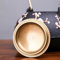 Théière Japonaise en Fonte Cerisiers Blancs 1.2L - vue 2