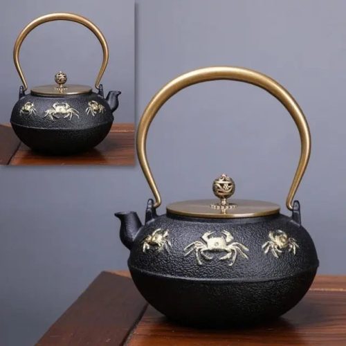 theiere-japonaise-en-fonte-crabes-1.2l-1665511184 Théière Japonaise en Fonte Crabes 1.2L