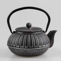 Théière Japonaise en Fonte Motifs Rectangulaires 600ml - vue 3