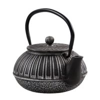 Théière Japonaise en Fonte Motifs Rectangulaires 600ml - vue 4