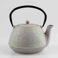 Théière Japonaise en Fonte Motifs Tournesols 1.2L - vue 2