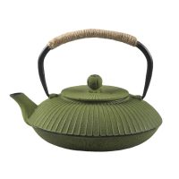 Théière Japonaise en Fonte Plate 800ml - vue 4