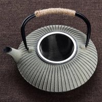 Théière Japonaise en Fonte Plate 800ml