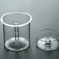 Théière Japonaise en Verre avec Anse Carrée en Bois 1.2L - vue 5