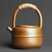Théière Japonaise Vintage en Grès Céramique 460ML - vue 3