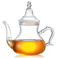 Théière Marocaine en Verre Simple 600ML - 1L - vue 2