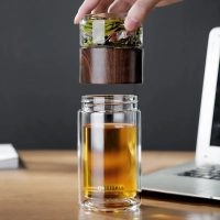 Théière Portable en Verre 200ML - 300ML - vue 4
