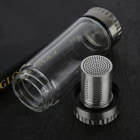 Théière Portable Grise en Verre 300ML - 400ML - vue 3