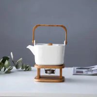 Théière Scandinave Carrée en Porcelaine 900ML