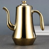 Théière Scandinave en Acier avec Infuseur 2L - vue 4