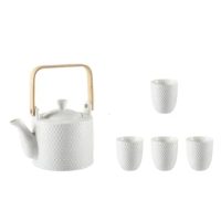 Théière Scandinave en Porcelaine Martelé 750ML - vue 7