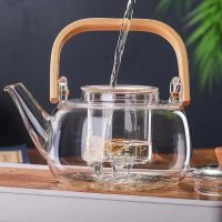 Théière Scandinave en Verre avec Infuseur 1L - vue 2