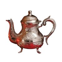 Théière Turque Vintage en Zinc 1L - vue 2