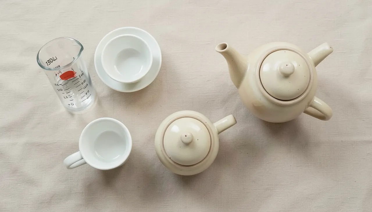 Tableau de conversion litres / tasses Tableau de correspondance capacité théière nombre de tasses